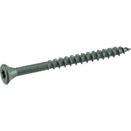 HILLMAN Deck Screw, #10 x 2-1/2 in, Steel, Flat Head, Torx Drive 48401